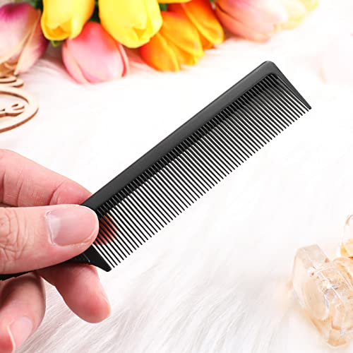 3 Packs Rat Tail Carbon Fiber Heat Resistant Combs
