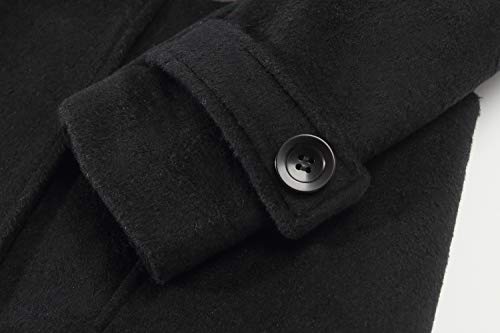 SSLR Boys' Thermal Wool Coat