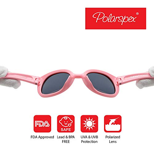 Polarspex Elastic Cat Eye Sunglasses for Girls
