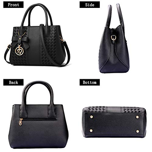 Fashion PU Leather Satchel Tote Bag