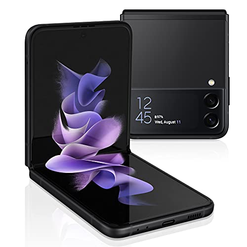 Samsung Galaxy Z Flip 3 5G Unlocked Android Smartphone - 128GB Phantom Black