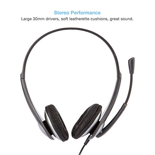 Cyber Acoustics Stereo Headset for Classroom and Education