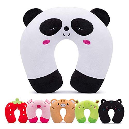 H HOMEWINS Travel Pillow for Kids Toddlers