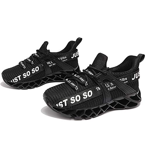 UMYOGO Kids Tennis Shoes, Black