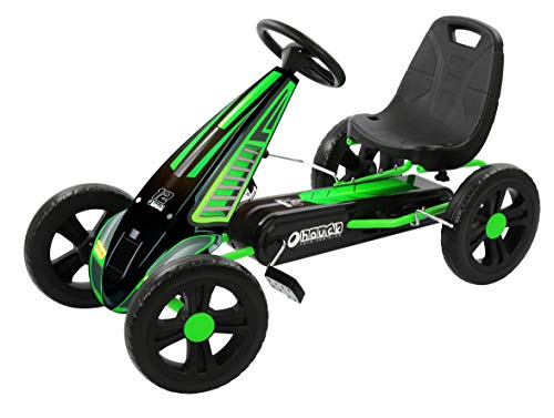 Hauck Hurricane Pedal Go Kart - Steel Frame & Adjustable Seat