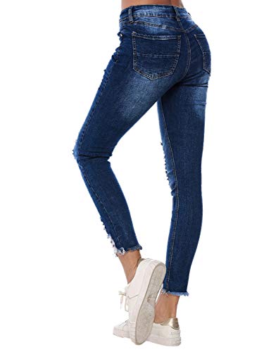 Resfeber Women's Ripped Boyfriend Jeans