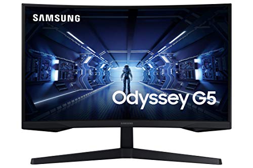 SAMSUNG Odyssey G5 Series 27-Inch WQHD (2560x1440) Gaming Monitor