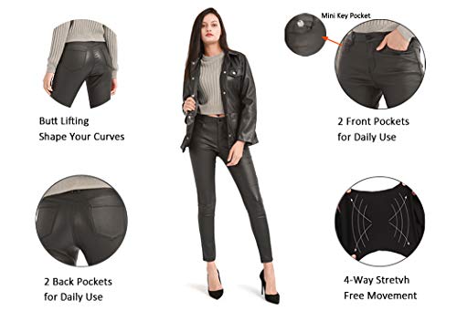 Faux Leather Skinny Pants