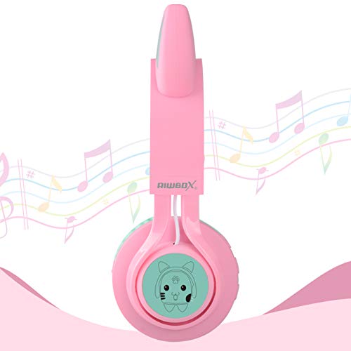 Riwbox Cat Ear Bluetooth Headphone