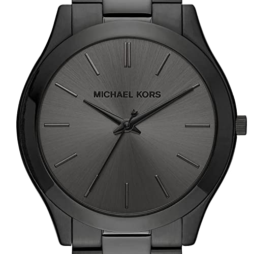 Michael Kors Men's Slim Runway Black Watch