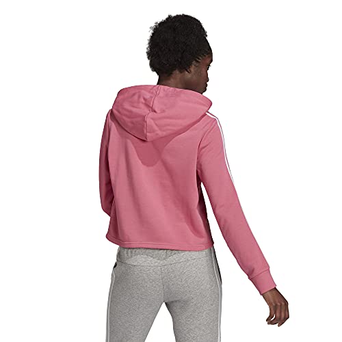 adidas 3-Stripes Cropped Hoodie