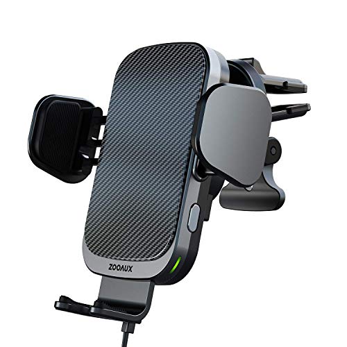 Fast Charging Auto-Clamping Air Vent Car Phone Holder