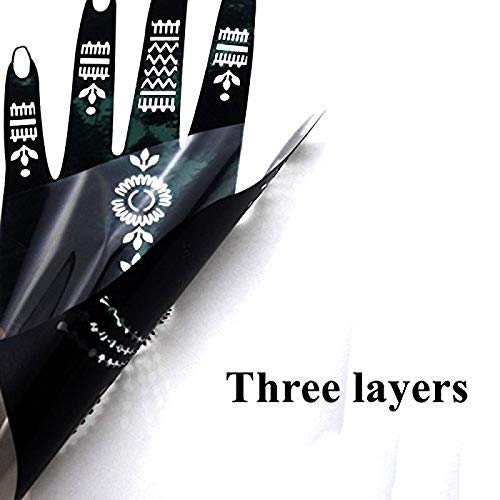 XMASIR Henna Tattoo Stencil Set - 30 Sheets