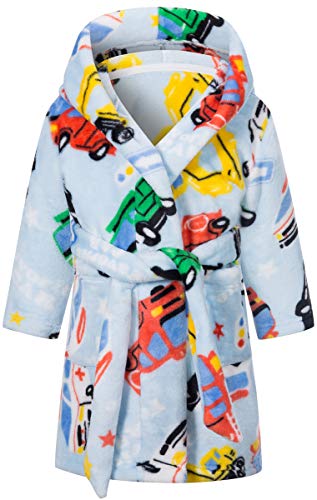 Boys Hoodie Fleece Robe Pajamas
