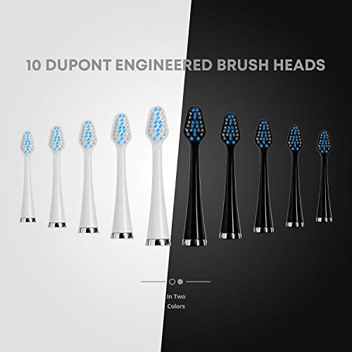 AquaSonic Duo Dual Handle Electric Toothbrush Set