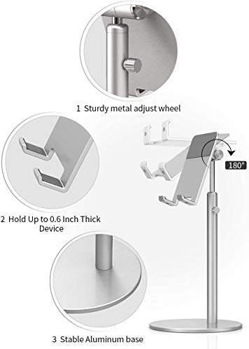 KAERSI Adjustable Aluminum Tablet and Phone Stand