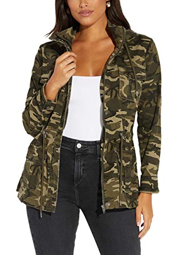 Camouflage Safari Winter Jackets for Women