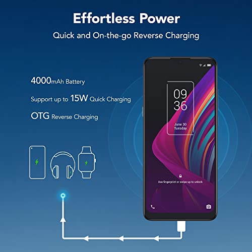 TCL 10 SE Unlocked Android Smartphone, 6.52