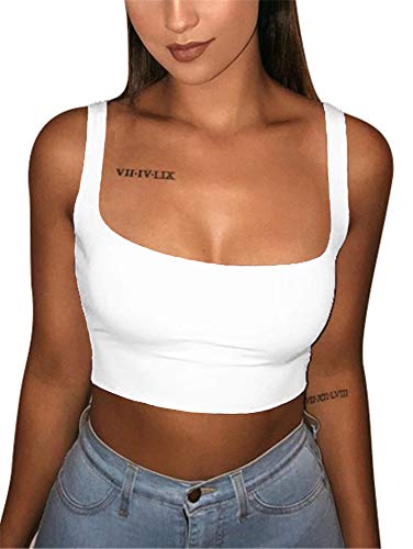 Solid Stretch Crop Top