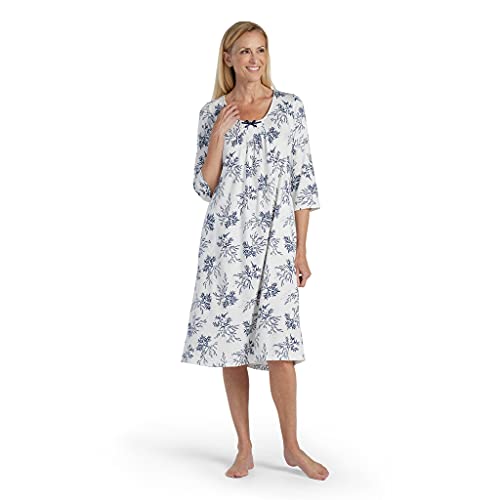 Miss Elaine Women's Midi-Length Nightgown, X-Large