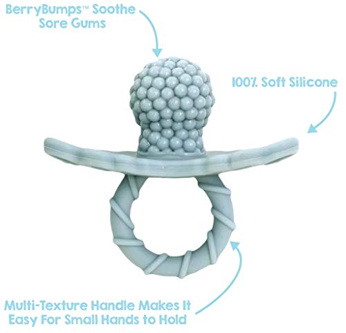 RaZbaby RaZberry Silicone Baby Teether Toy