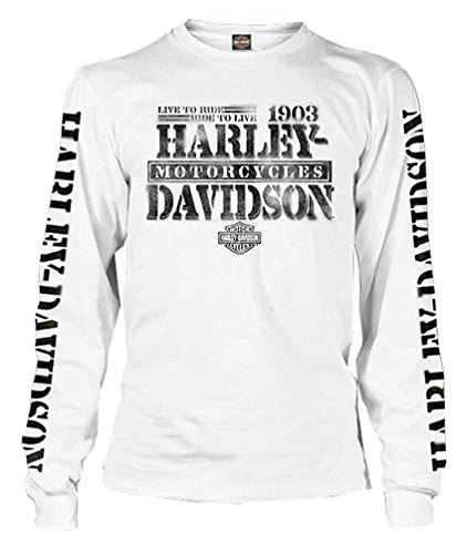 Harley-Davidson Mens Freedom Fighter Long Sleeve Shirt