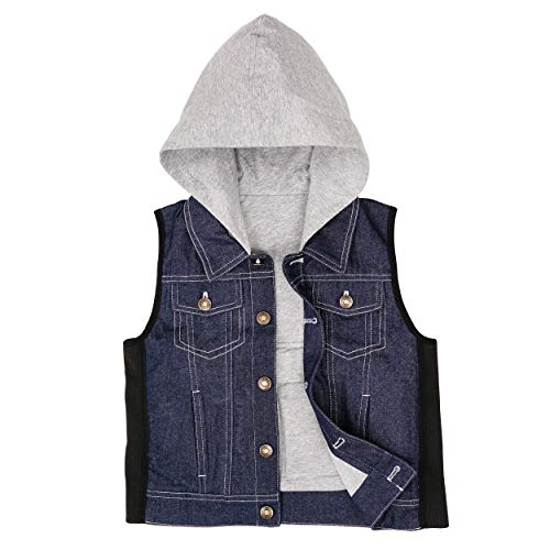 ZooVaa Kids' Weighted Sensory Vest, Denim