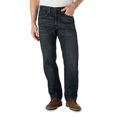 Signature by Levi Strauss & Co. Gold Label Men's Regular Fit Flex Jeans, Westwood #1, 34W x 32L