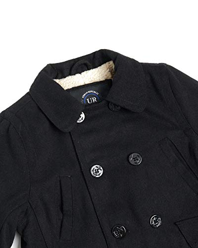 Urban Republic Boys' Faux-Fur Lined Peacoat