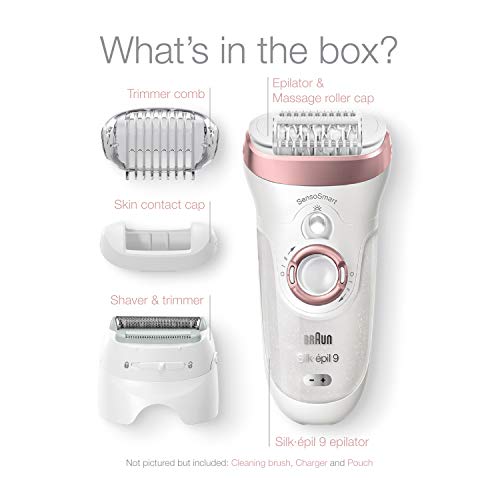 Braun Silk-Ã©pil 9 9-720 Epilator - Wet & Dry