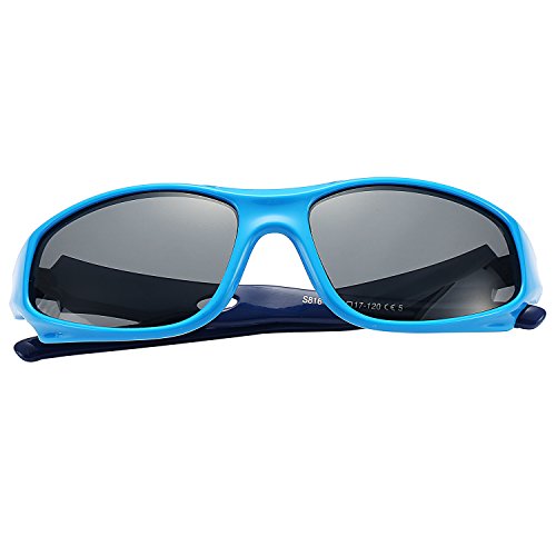 Polarized Sports Sunglasses (Baby Blue)
