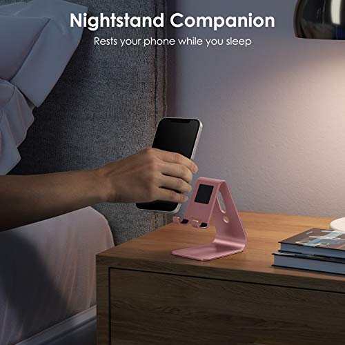 OMOTON C1 Aluminum Cell Phone Stand with Protective Pads