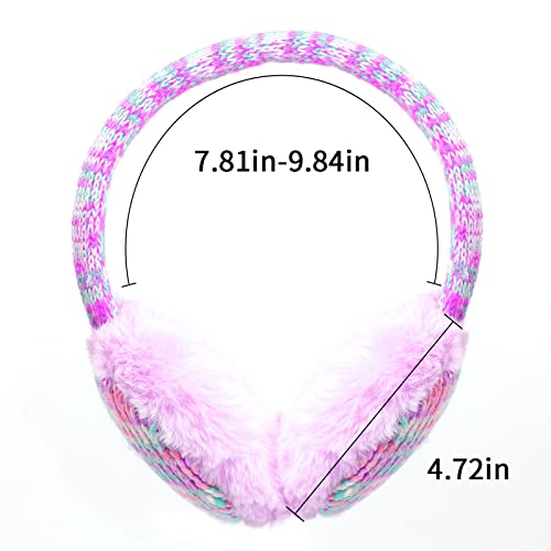 Kids Knit Earmuffs