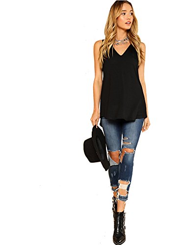 Longline Dolphin Hem Tank Top