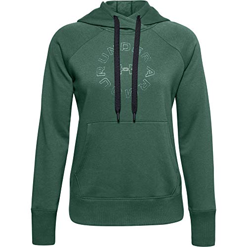 Under Armour Women's Green Metallic Hoodie (X-Large)