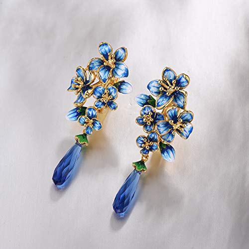 Santuzza Orchid Earrings