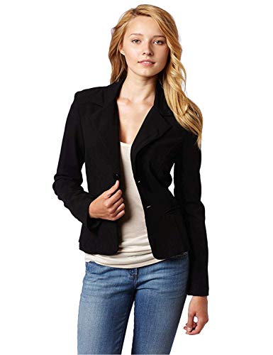 A. Byer Women's Long Sleeve Button Jacket