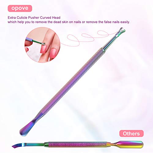 opove P1 Cuticle Pusher and Nail Polish Remover - Gradient Color