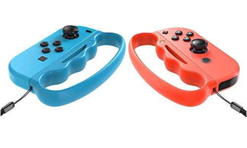 FANPL Fitness Boxing Hand Grips for Nintendo Switch JoyCons: Upgrade Clasp Accessories, 2 Packs