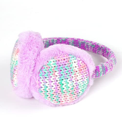 Kids Knit Earmuffs