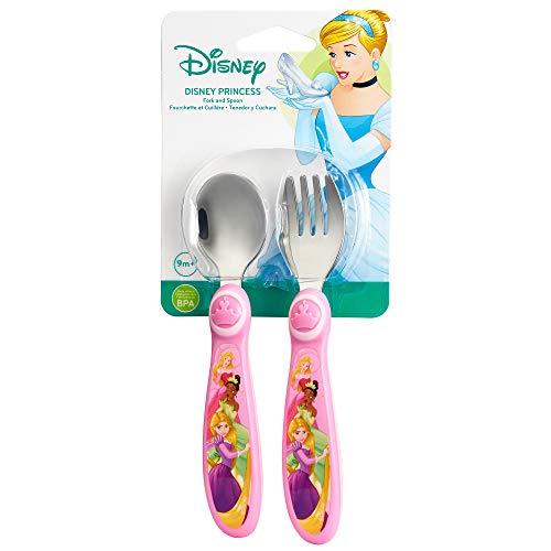 Disney Princess Easy Grasp Spoon & Fork Set