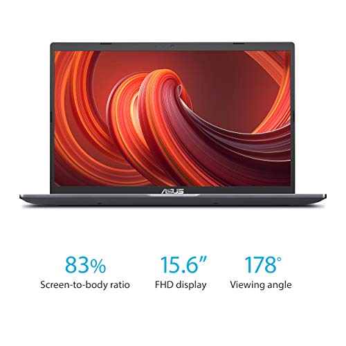 ASUS VivoBook 15: Thin and Light Laptop with Intel Core i3 Processor, 4GB RAM, 128GB SSD, Fingerprint Reader, and Windows 10 Home in S Mode