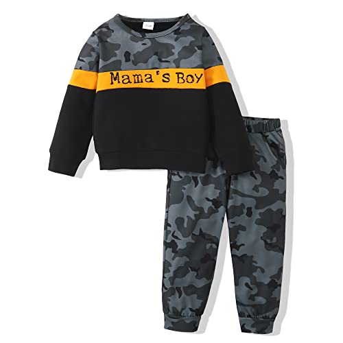Toddler Boy Camo Outfit Set
