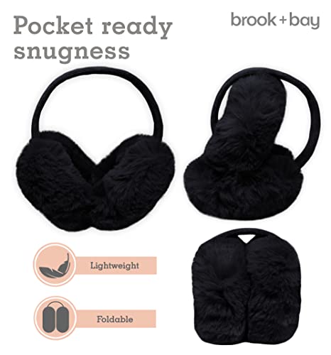 Cable Knit Furry Fleece Ear Covers for Women (Assorted Colors)