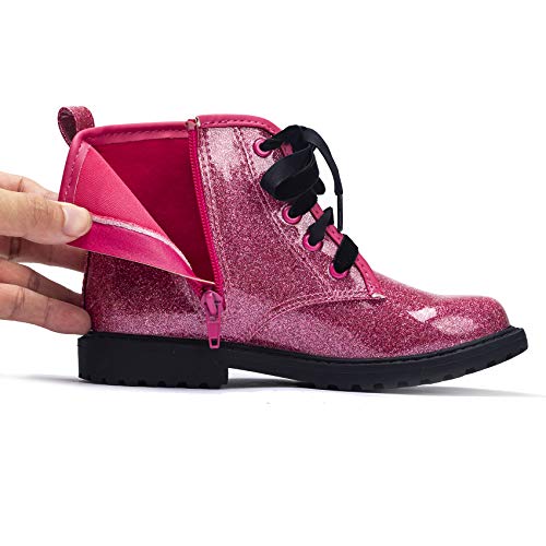 Sparkly Waterproof Ankle Boots for Little Girls