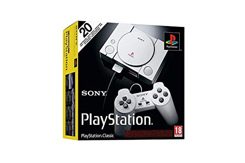 PlayStation Classic Console with 20 Pre-Installed Games Bundle