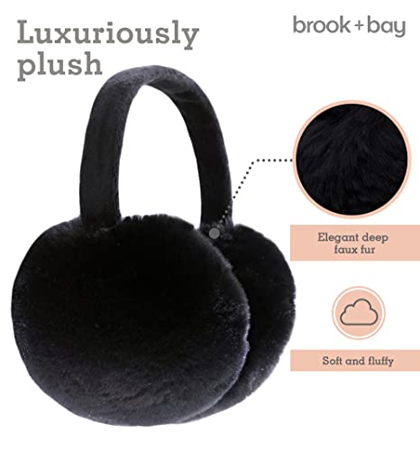 Cable Knit Furry Fleece Ear Covers for Women (Assorted Colors)