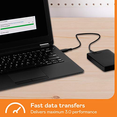WD 2TB Elements Portable External Hard Drive HDD