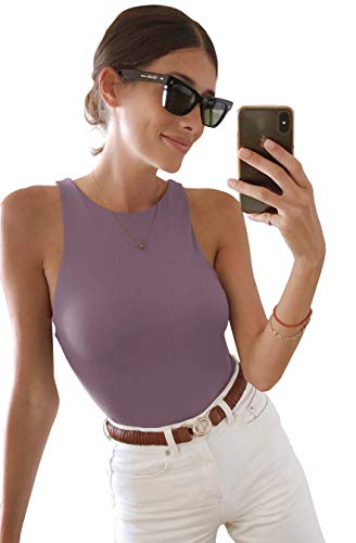 Women's Halter Neck High Waist Thong Bodysuit