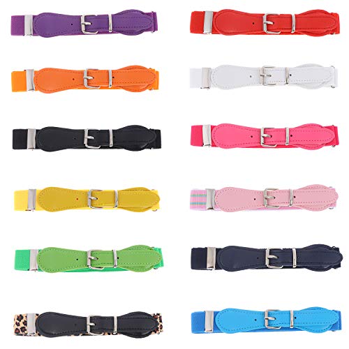 12 Kids Adjustable Fashion Belts
